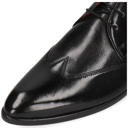 Melvin & Hamilton, Toni 2, męskie buty Derby, czarne, 45 EU, czarny, 45 EU