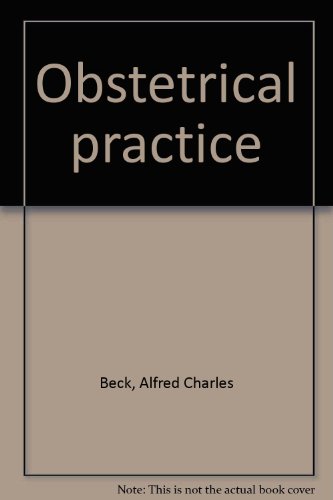 Obstetrical practice B0007FL17E Book Cover