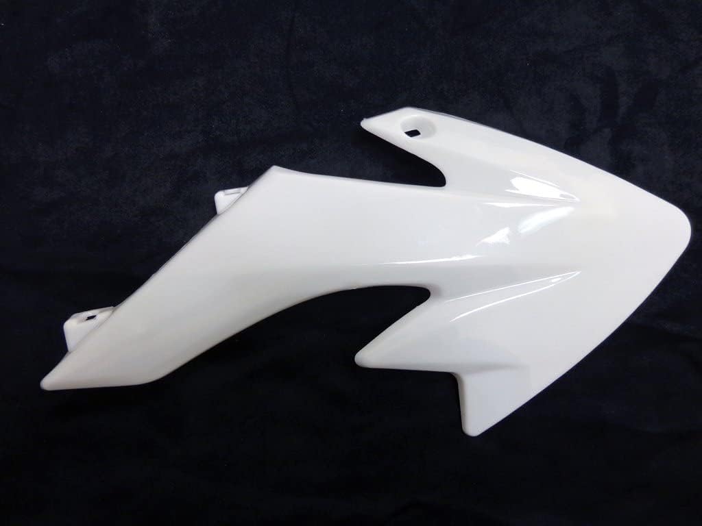 RedCap CRF50 Body Fender Kit for Compatible with XR50 XR 50 CRF 50 SDG SSR Pit Dirt Motor Trail Bike Black with Bolt Work Fairing Plastic 50cc 70cc 90cc 110cc Pit Dirt Bike 7 piece (White)