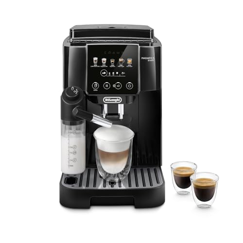 De’Longhi Magnifica Start - Cafetera Superautomática, LatteCrema Jarra de leche automática, 4...