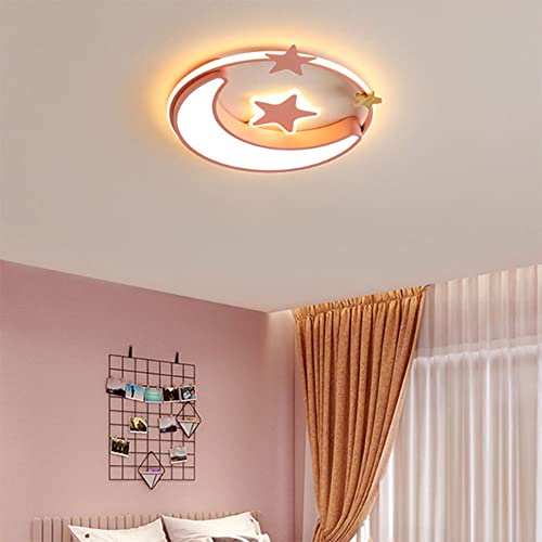 Lustre enfant lune et étoile pour une chambre de garçon ou fille moderne