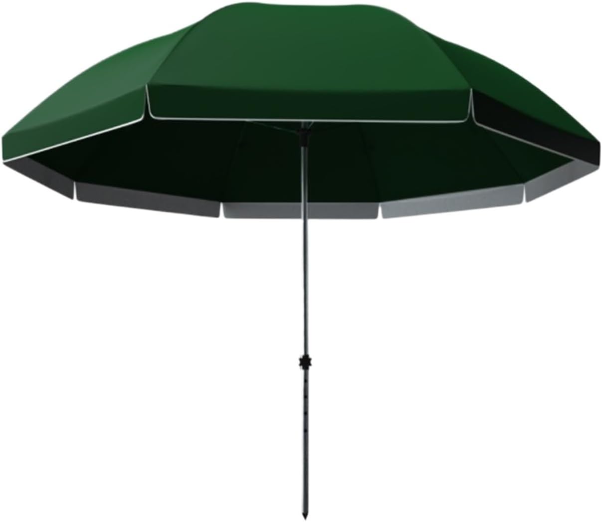 Outdoor Parasol Sun Umbrella Patio Umbrella Outdoor Table Umbrella for Swimming Pool Porch Deck Without Base Patio Garden Umbrella(Grün-2.35m)