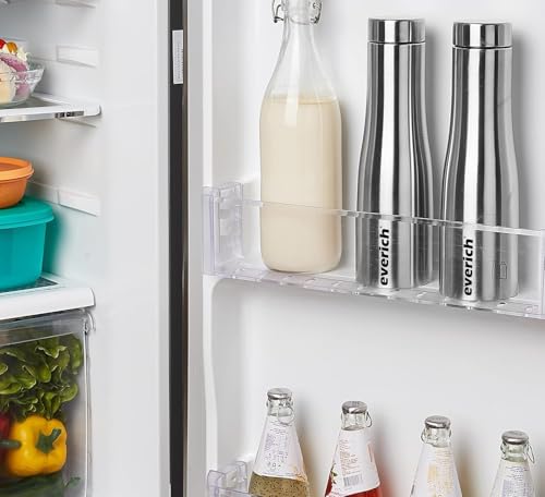 Image of Stainless Steel Lunch Box 800ml with 1000ml Water Bottle - Leak-Proof, BPA-Free & Lightweight Combo Set for Office, School, Travel & Picnic