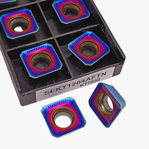 Puntas de fresado de carburo cementado SEKT1204AFTN KT7030 miniatura 3