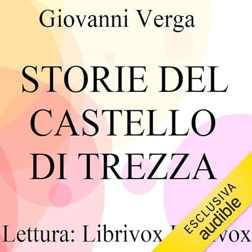 Le storie del castello di Trezza Audiolivro Por Giovanni Verga capa