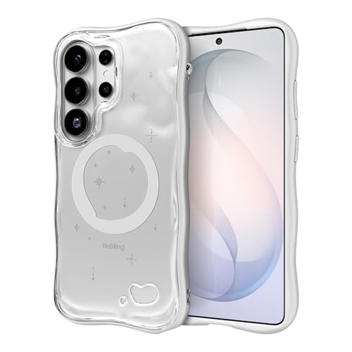 iFace BeBling 2 [S26 Ultra�ƌ݊�������] 3D�E�H�[�^�[���b�v���E�F�[�u�g�ѓd�b�P�[�X - ����̂��锼�����f�U�C���A���̓I�Ȑ��̎����A�ϏՌ��J�����ی� �g�����h�Z�b�^�[�ւ̃X�^�C���b�V���ȃM�t�g - �N���A