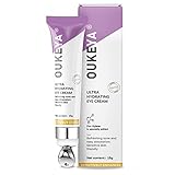 OUKEYA Eye Cream for Dark Circles and Puffiness, Under Eye Cream for Wrinkles Repair,Rich in Caffein
