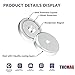 THCMagorilla Neodymium Round Base Cup Magnets 40 lbs Pulling Force 0.98