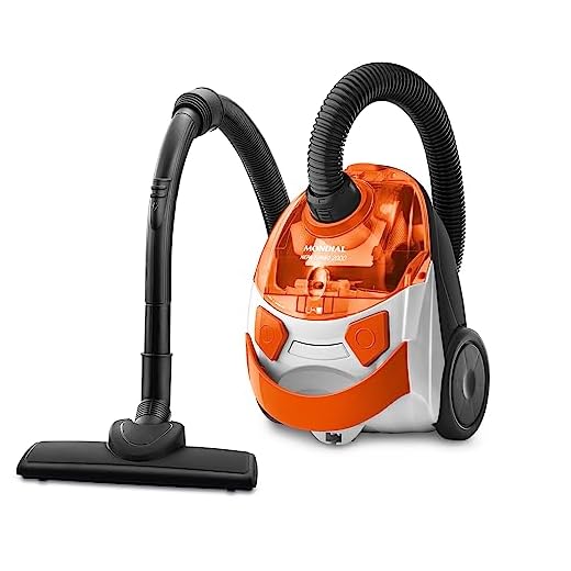 Aspirador de Pó Hepa Turbo 2000, Mondial, Branco/Laranja, 1500W, 110V - AP-15