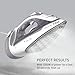 T-Fal Virtuo Steam Iron for Clothes with Retractable Cord, Portable Iron and Steamer for Clothes, Ceramic Nonstick Soleplate, 1500 Watts, Anti-Drip, Auto-Off, Scratch Resistant, Grey