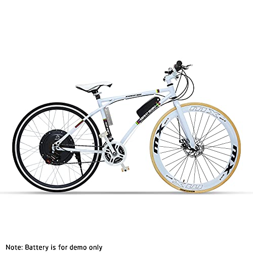 Jauopay 48V 1000W Electric Bicycle Conversion Kit Lcd Meter(Sw900) 26" E-Bike Rear Hub Wheel 28Mile/H (45Km/H) High Speed Brushless Gearless Motor Wheel Kit #TOP3