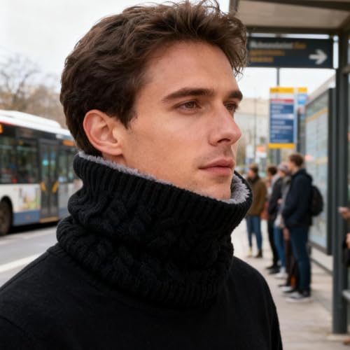 Bufanda de invierno y calentador de cuello eléctrico para proteger las orejas 3