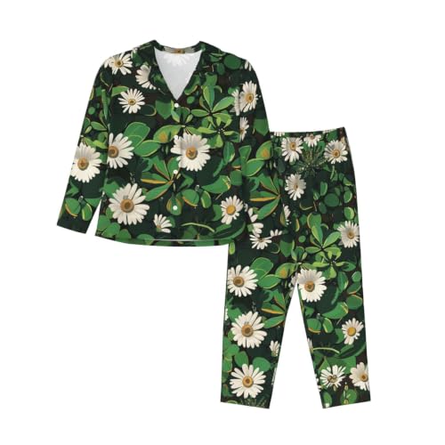 Pyjama manches longues boutonné femme résolvant l'inconfort des nuits fraîches