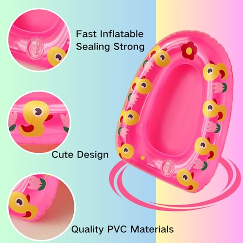 Image of Pet Supplies Turtle Bath Float Bath Hub Toys with Inflatable Reptile Bathing Swimming Pool 3 Colors Float Ring for Turtle Leopard Gecko Cage Accessories Photo Shoot Toy (3 pcs)