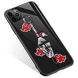CARLOCA Case Compatible with iPhone 13 Pro Max Case,Anime 1663 Pattern Design, Plexiglass Back + Soft Silicone TPU Shock Absorption Bumper Protective Case for iPhone 13 Pro Max