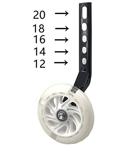image for YJIA a Pair of Bicycle Mute Training Wheels for 12 14 16 18 20 inch Si