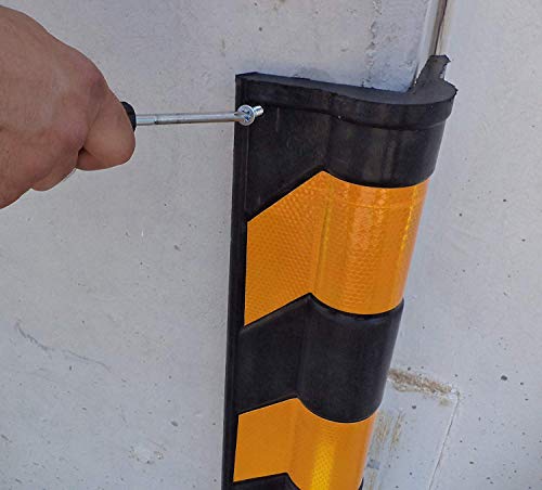 Protection de garage caoutchouc antichoc pour angle mural