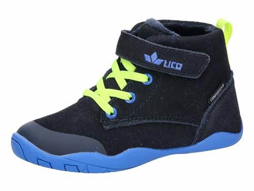 Lico Jungen Unisex Kinder Praslin High Barfußschuhe, Marine/Lemon, 29 EU