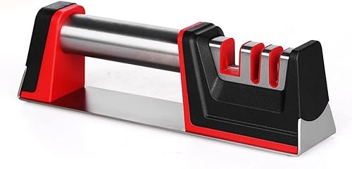 BioNyt Kitchen Knife Accessories Knife Sharpener Helps Repair, Restore, Polish Blades, Manual Knife Sharpener for Kitchen Knives, Kitchen Knife