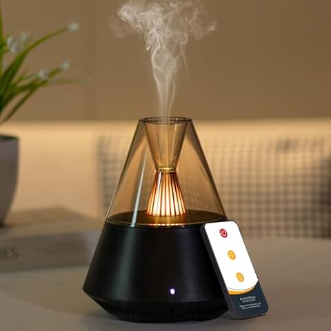Dialan's 150ml Essential Oil Diffuser with Remote Cover