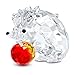 Produktbild Swarovski Igel mit Apfel