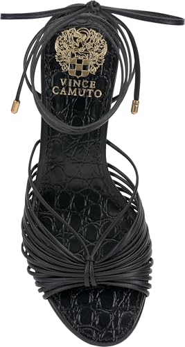 Image of Vince Camuto Lory Ankle Wrap Kitten Heel Sandals