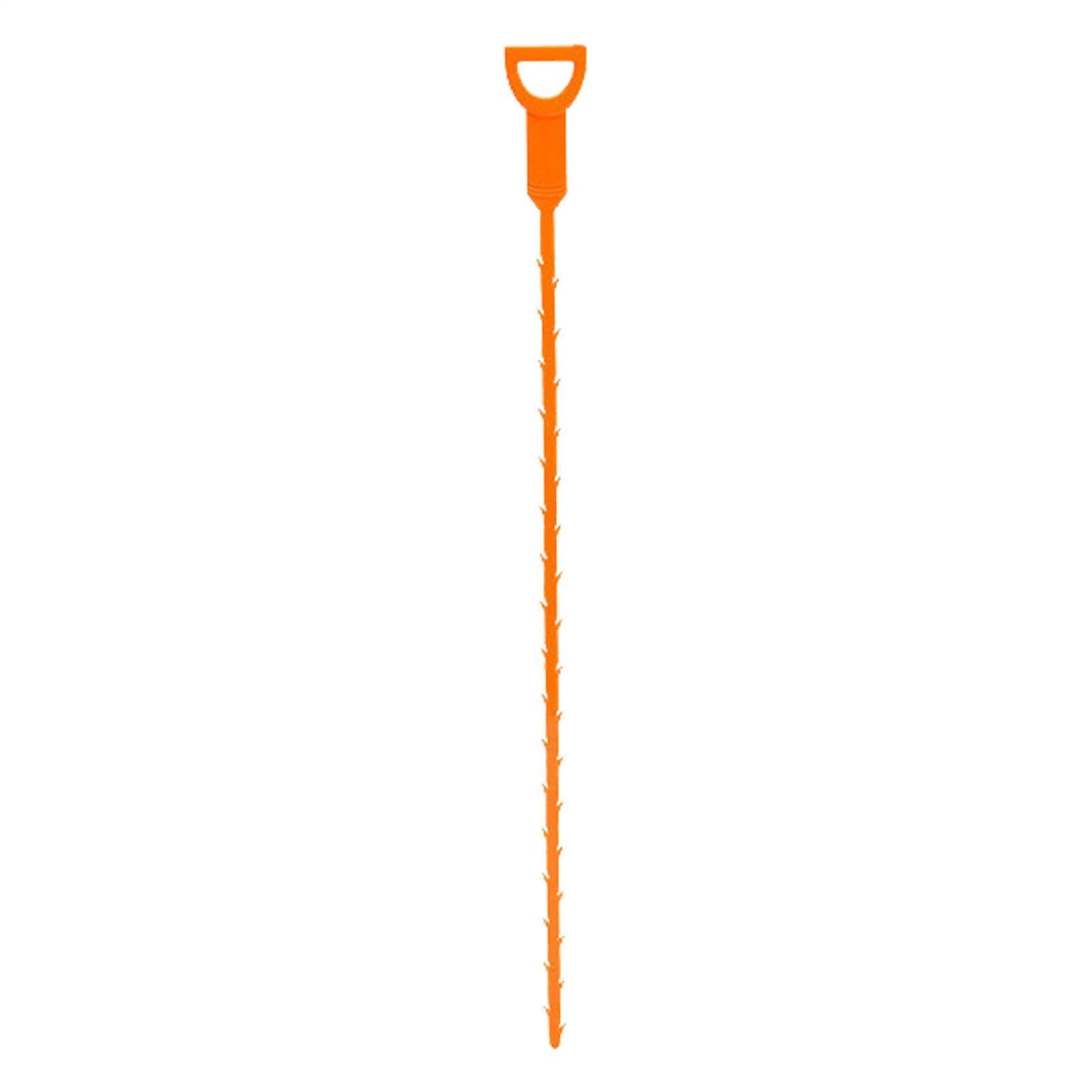 Muiltvoe Bendable Hair Clogged Drain Remover, Sink Drain Clog Remover, Plumbing Unclogger Cleaner Stick, For Toilet Pipe Dredger Practical Sink Unclogger