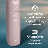 Szczoteczka elektryczna Philips Sonicare DiamondClean 9000, wersja specjalna, szczoteczka soniczna z aplikacją, czujnik nacisku, podstawka do ładowania, kolor różowy, model HX9911/79