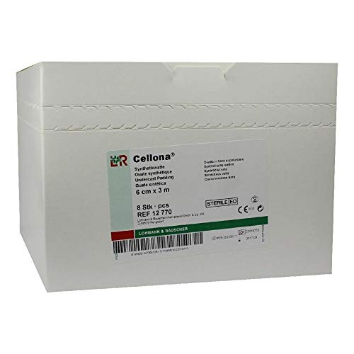 CELLONA Synthetikwatte steril 6 cmx3 m 8 St Cover