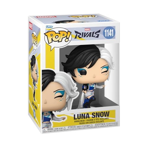 Funko Pop! Games: Marvel Rivals - Luna Snow - kolekcjonerska figurka winylowa - pomysł na prezent - oficjalny towar - zabawki dla dzieci i dorosłych -