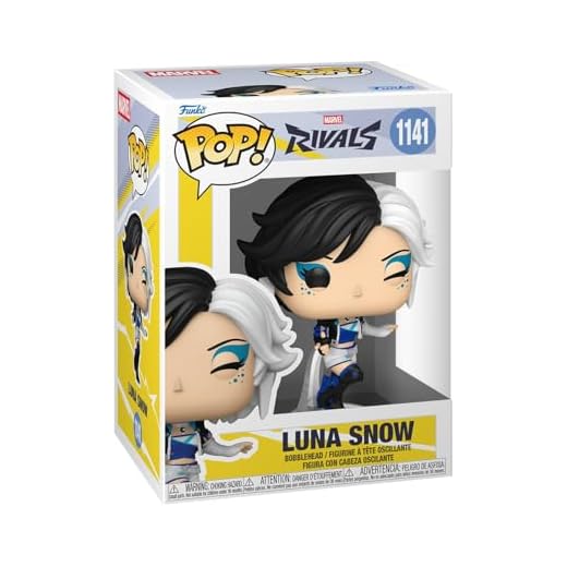 Funko Pop! Games: Marvel Rivals - Luna Snow - Figura de Vinilo Coleccionable - Idea de Regalo - Mercancia Oficial - Juguetes para Niños y Adultos - Superheroes Fans