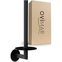 Accesorios Baño Ovimar Toiletten-Ersatzrollenhalter Sentraltind (1-St), Aus Edelstahl In Gunmetal Zur Zum Bohren Accesorios Baño Sin Taladro