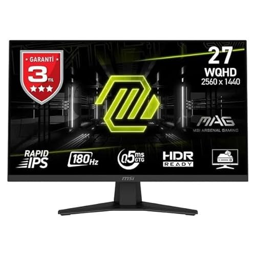 MSI MAG 274QF écran plat de PC 68 6 cm 27 2560 x 1440 pixels Wide Quad HD LCD Neuf - vue 7