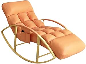 Amazon.com: Foldable Rocking Chair, Multicolor Carbon Steel ...