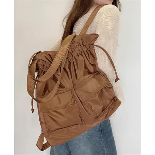 Rucksack Daypack Large Capacity Shoulder Bag Casual Large Pocket Shoulder Bag3