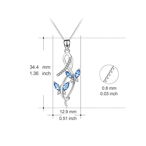 Farfalla Collana Donna Argento Sterling Infinito