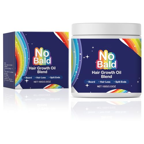 No Bald Hair Growth Oil Blend Hair Mask for Dry and Damaged Hair Hair Mask for Hair Growth Deep Conditioning Hair Mask Hair Mask for All Hair Types(1PCS)