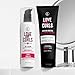 Love Ur Curls® All-in-One Curl Cream Styler for Curly Hair and Irish Sea Moss Hair Gel Bundle, Define, Hydrate and Style with Shea Butter, Medium Hold Curl Styling Gel to Reduce Excess Frizz
