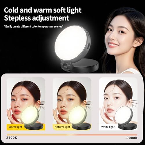 Lampe selfie portable idéale pour streaming bureau domicile et visioconférence - 5