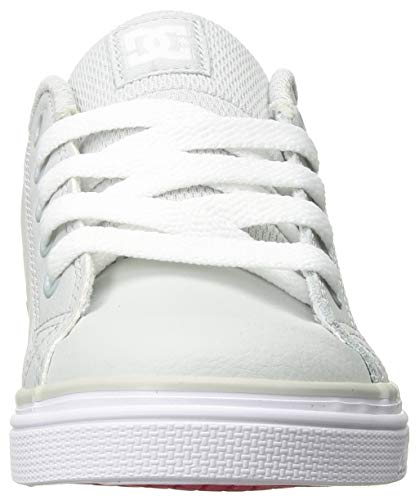 DC Unisex-Child Chelsea Sneaker, Grey/Pink, 11 M M US Little Kid2