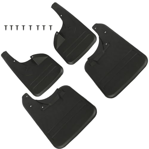 Image of SCITOO Set of 4PCS Universal mud Flaps for 2006-2008 2010-2014 for Toyota Hilux Front & Rear mud Flaps Splash Guard Set