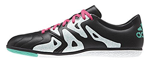 adidas X 15.3 in Leather Mens Football Boots Soccer Cleats (US 11, Varios Colores (Negro/Rosa/Blanco (Negbas/Rosimp/Menimp AF4773)