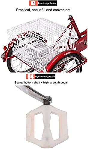 Triciclo Carga Adulto 3 Ruedas 20" miniatura 4