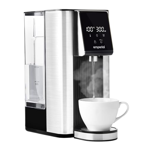 Emperial Instant Hot Water Dispenser | Energy-efficient 2.6kW Fast Boil | Variable Dispense & Temperature Presets | 2.5L Capacity, Ideal for Kitchen, Office & Home