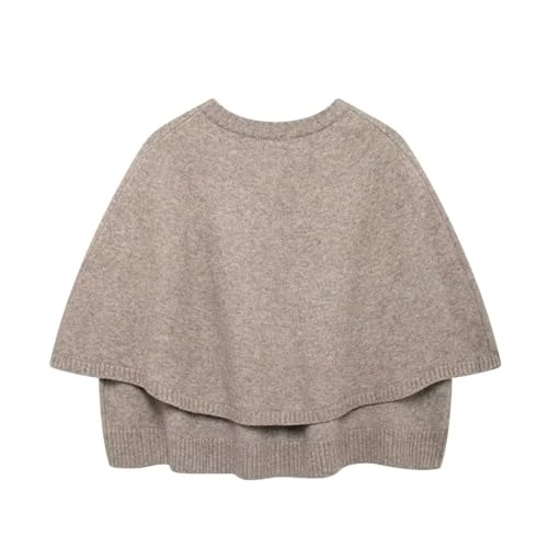 Vintage Casual Women Woolen Sweater Solid O-Neck Shawl Knitted Button Cardigans Autumn Winter Sweaters2