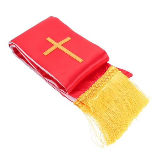 Estola reversible con cruz bordada SHOWERORO chal para boda unisex
