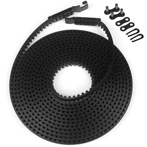 41A5250-1 Drive Belt 257 for 8FT Garage Door Stable and Quiet Belt Replacement Compatible with Chamberlain Liftmaster Craftsman Sentex Whisper Openers (41A5250-34 8FT Garage Door Belt)