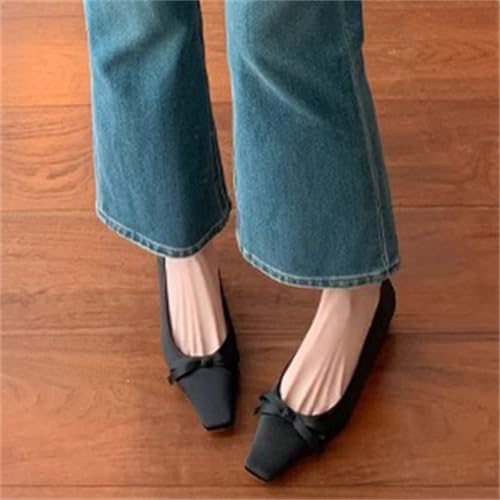 Women's Slip on Ballet Flat Dressy Comfortable Square Toe Flats Dressy Casual Slip-on Work Daily Soft Shoes2