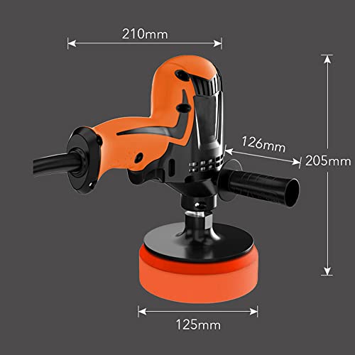 Pulidor de muebles y coche YIWENG 980W para quitar marcas circulares con seis marchas 5