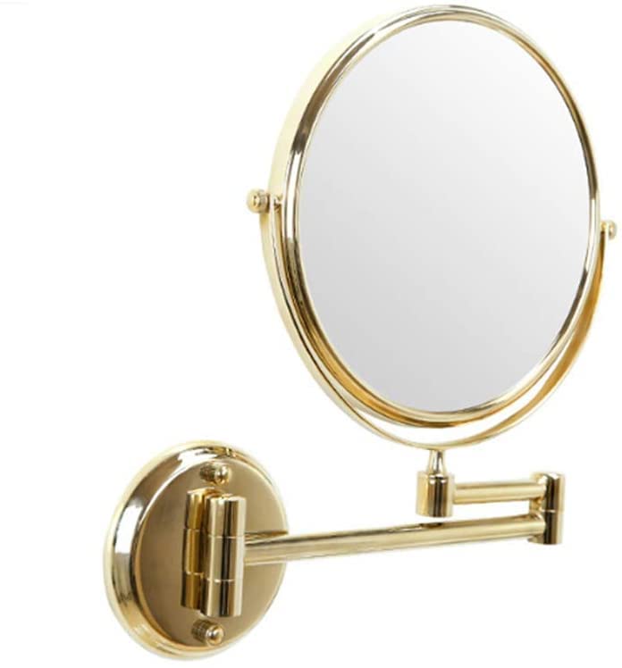Miroir de maquillage moderne noir et élégant pour salle de bains de luxe